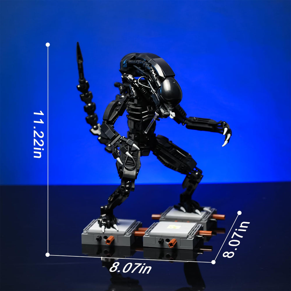 onederbkk Xenomorph instruction manual demonstrates clear, guided construction from start to finish
