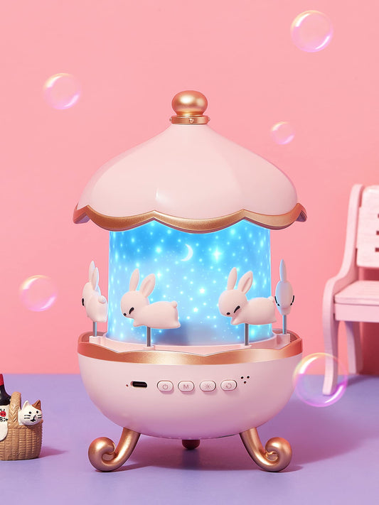 One Fire star projector with remote control makes bedtime effortless.