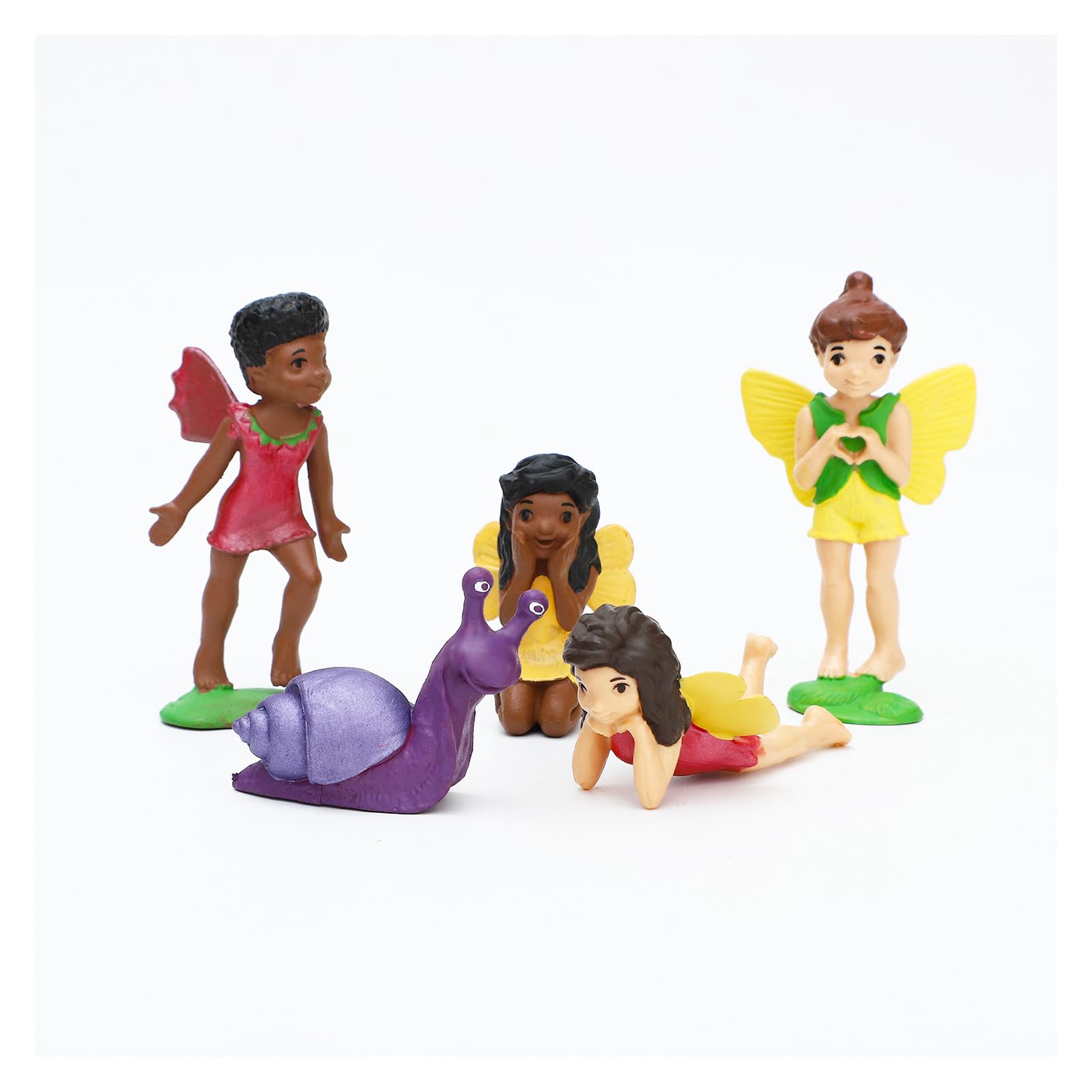 ONEST fairy garden accessories set brings bright color to tiny garden scenes