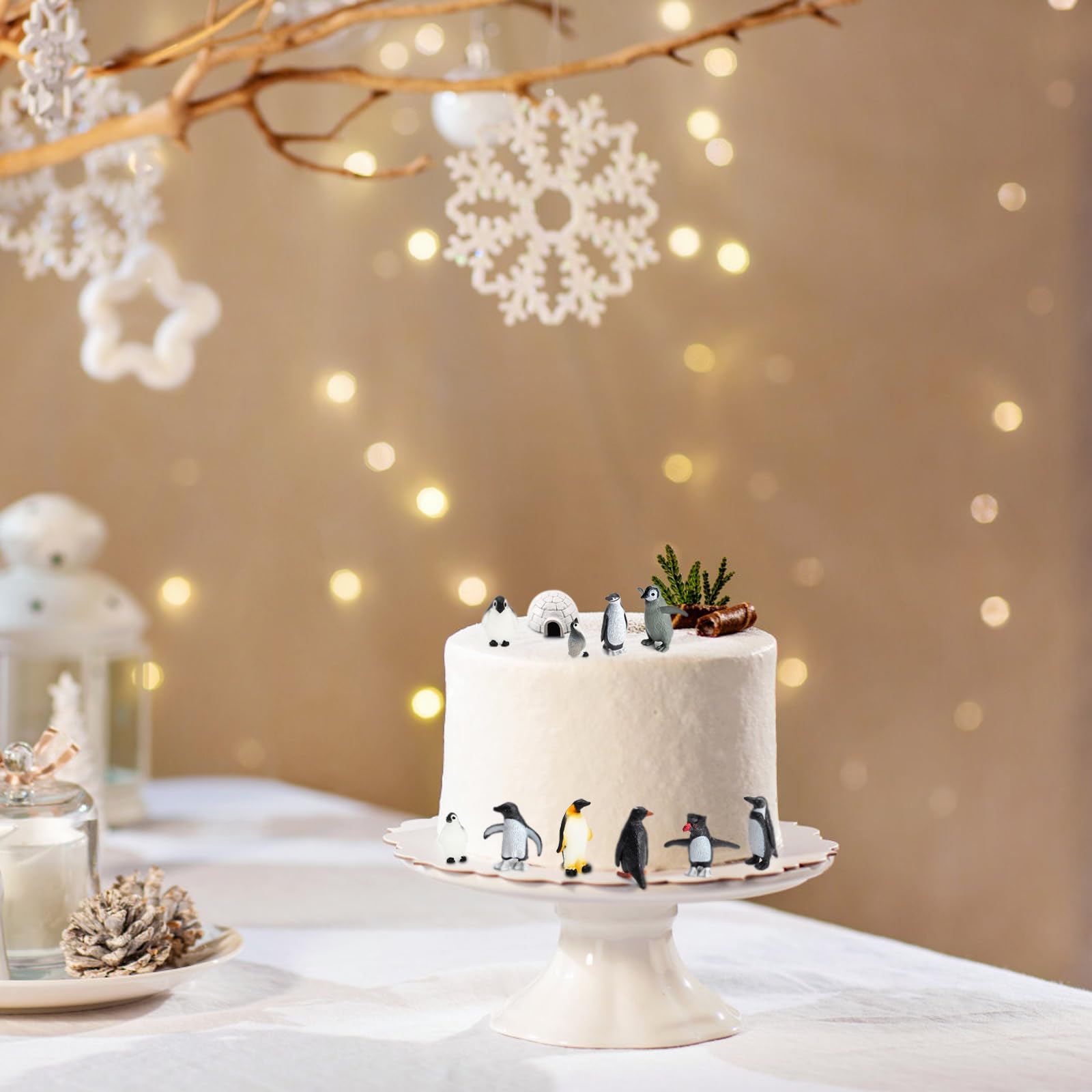 ONEST penguin-themed party decor enhances birthdays with adorable character displays