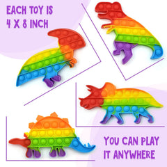 Only U silicone pop fidget set easy to clean after use.