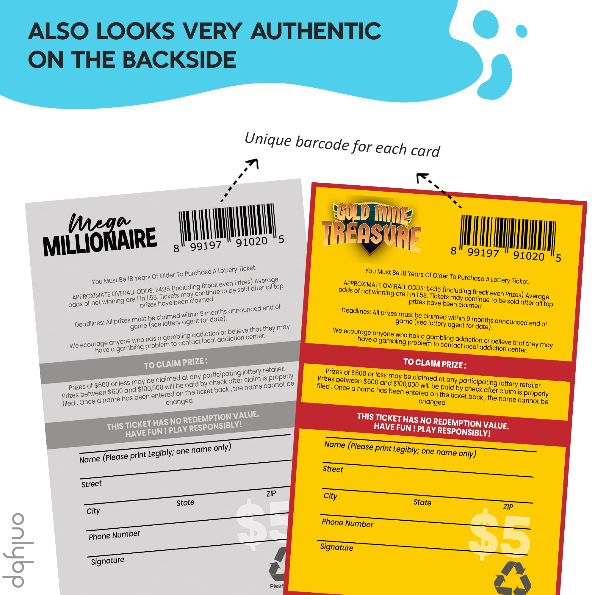 OnlyBP gag gifts ideal for office pranks, holidays and birthdays