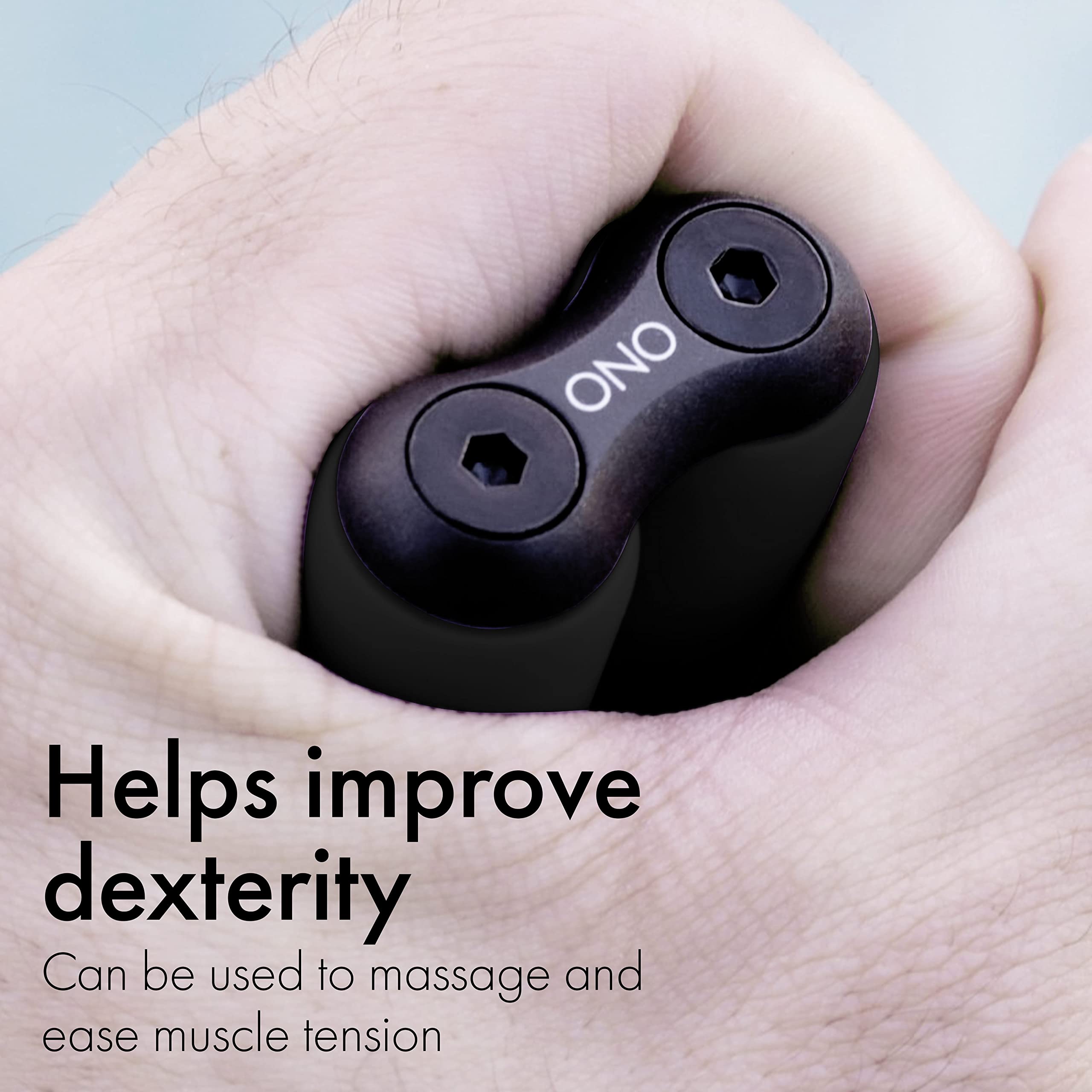 ONO Roller black color complements any desk setup for discreet use.