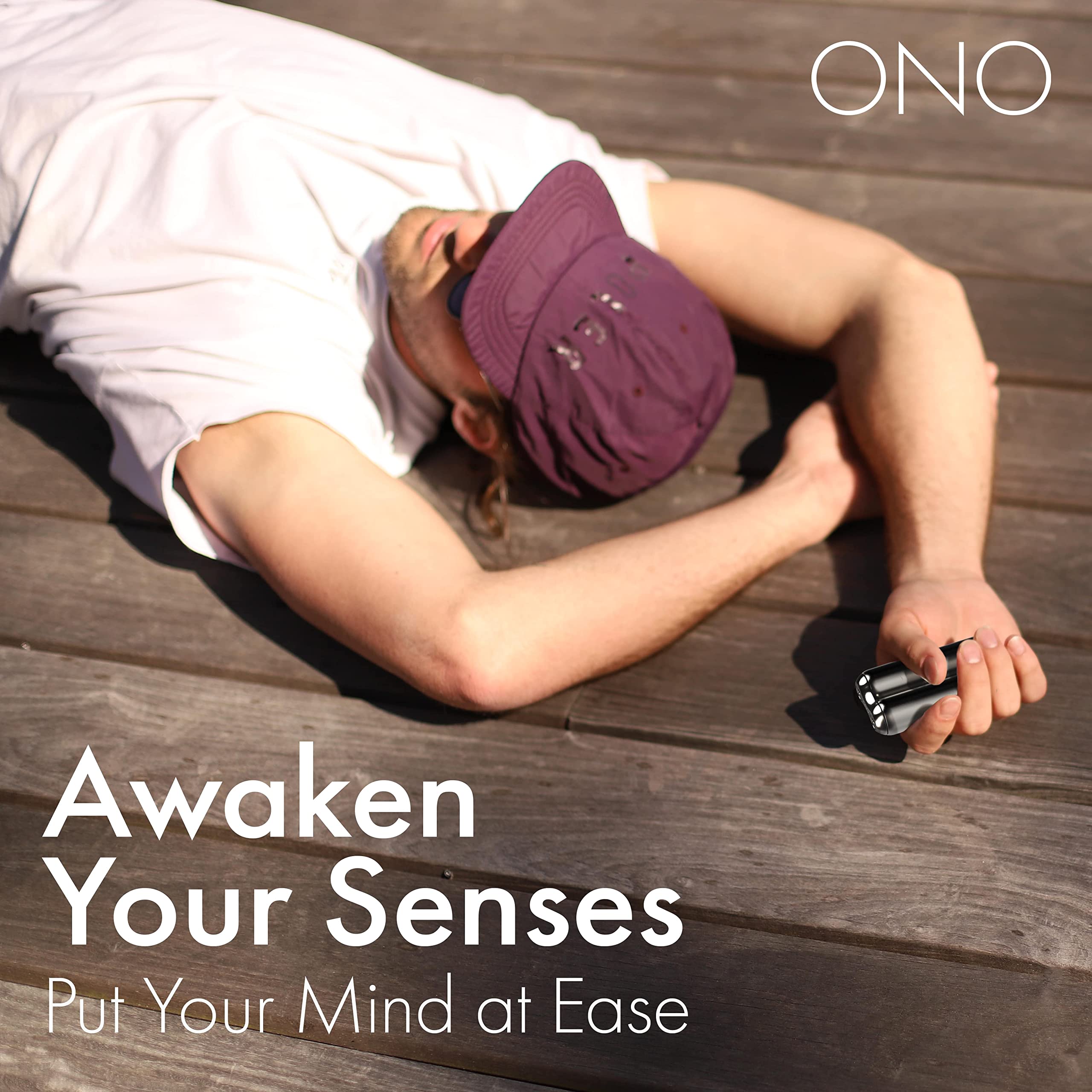 ONO Roller at a desk-use scene demonstrates discreet stress-relief and improved task focus.