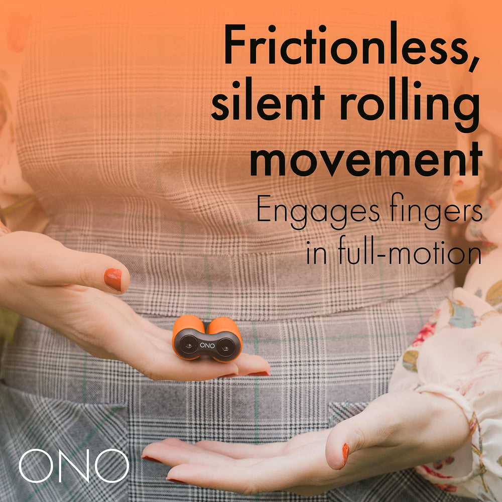 ONO Roller Jr rolling action demonstrates versatile play for calm, focused study.