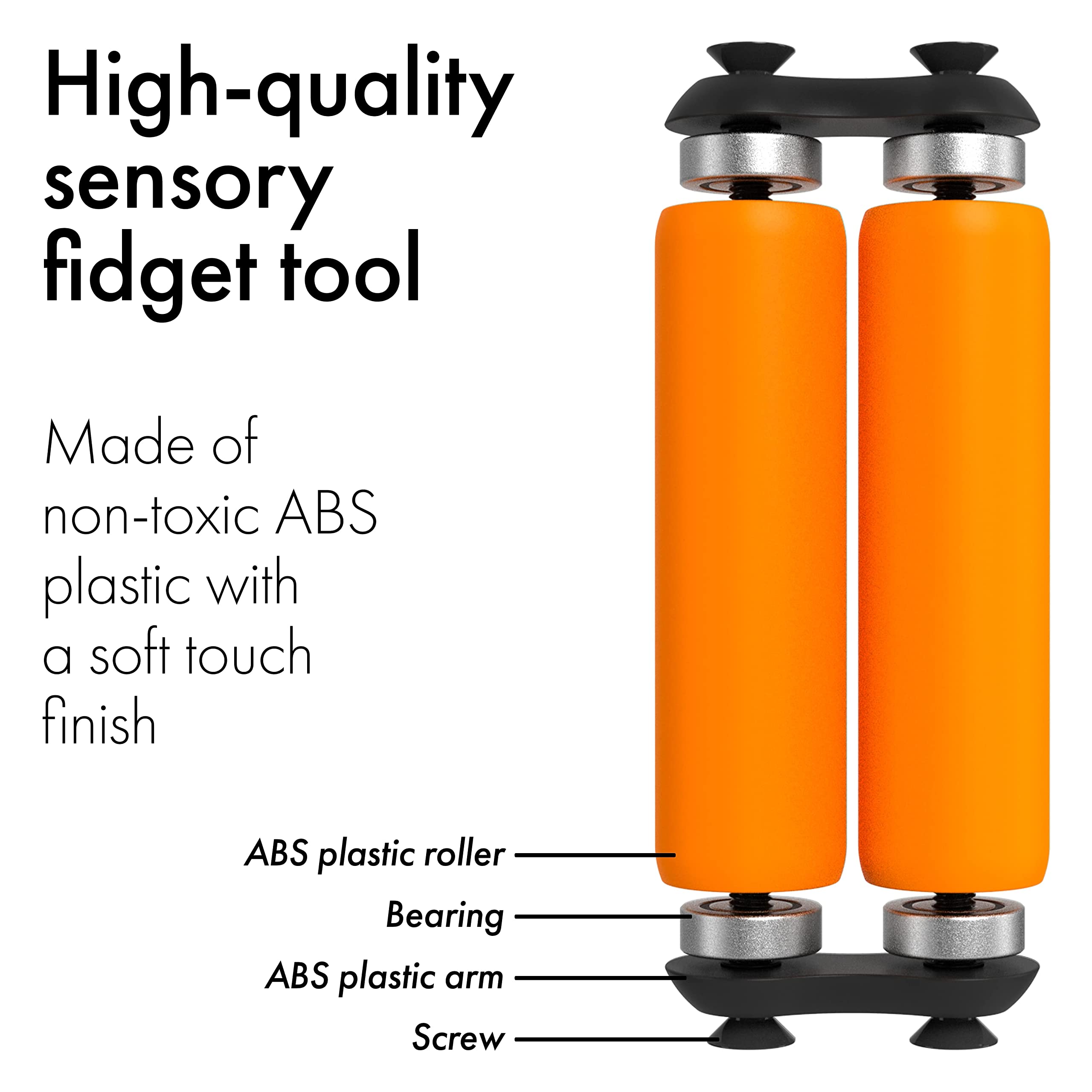 ONO Roller Jr soft-touch surface feels comfortable during long sessions.