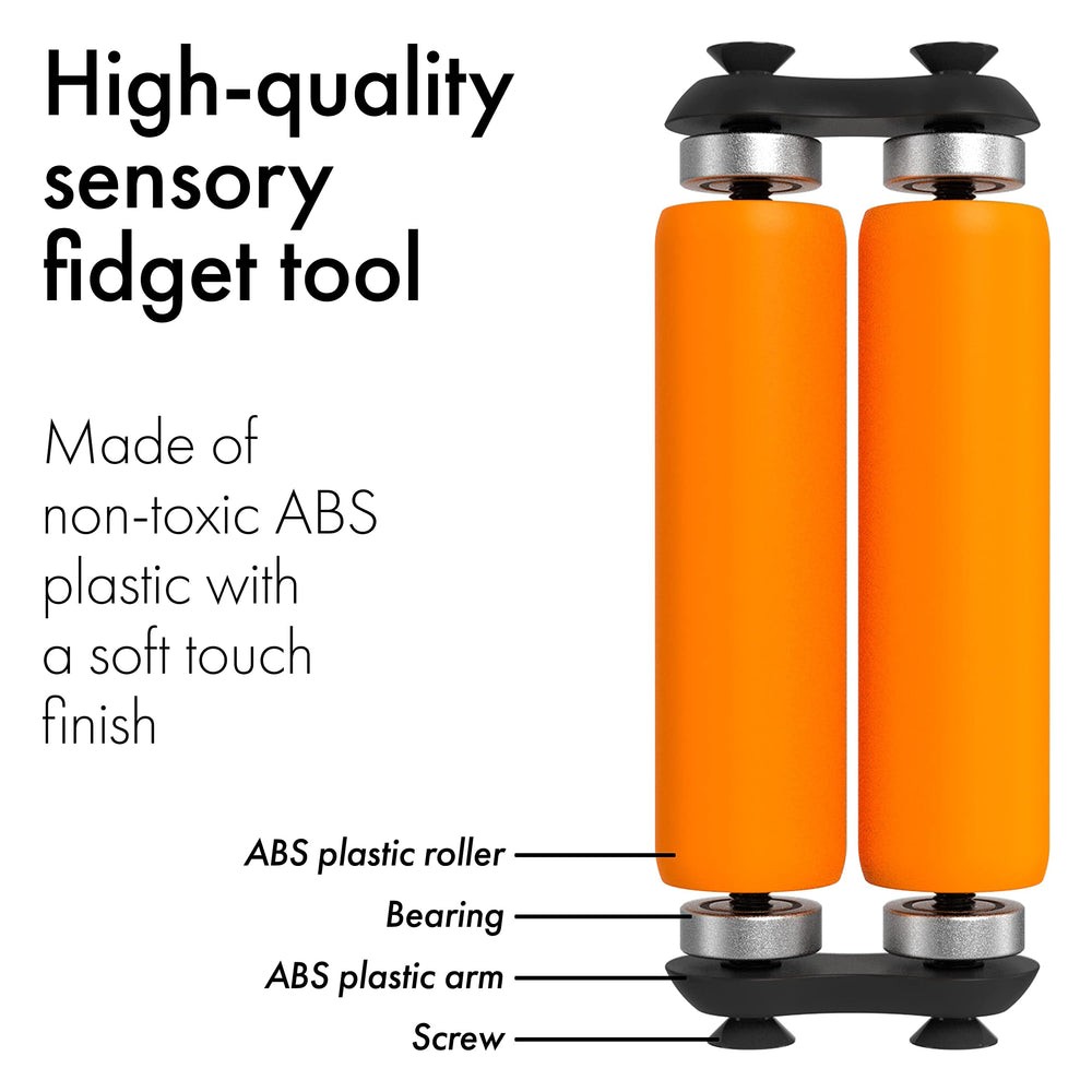 ONO Roller Jr soft-touch surface feels comfortable during long sessions.