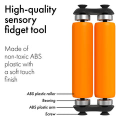 ONO Roller Jr soft-touch surface feels comfortable during long sessions.