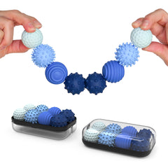 ONO Signets silicone magnets with dimple texture provide tactile relief.