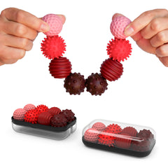 ONO Signets silicone magnetic balls with dimples for tactile focus and stress relief.