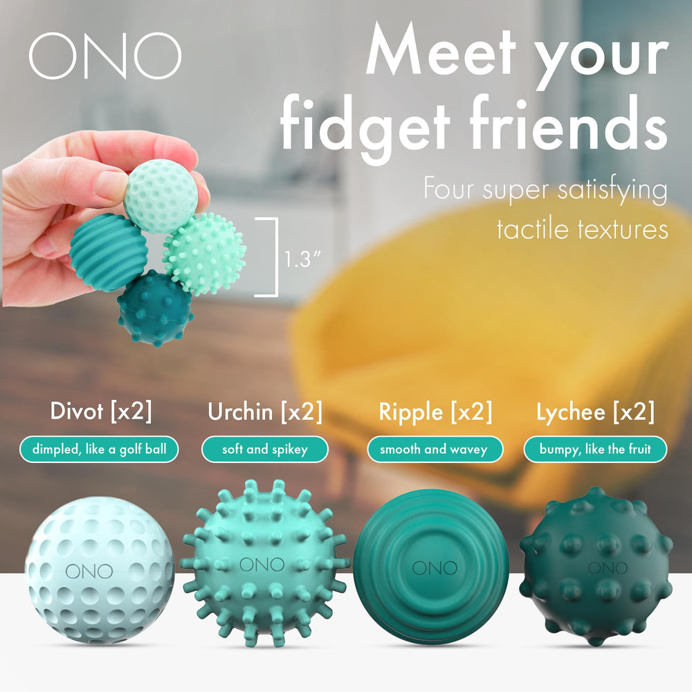 ONO Signets waves turquoise texture for soothing silent focus during work or study.