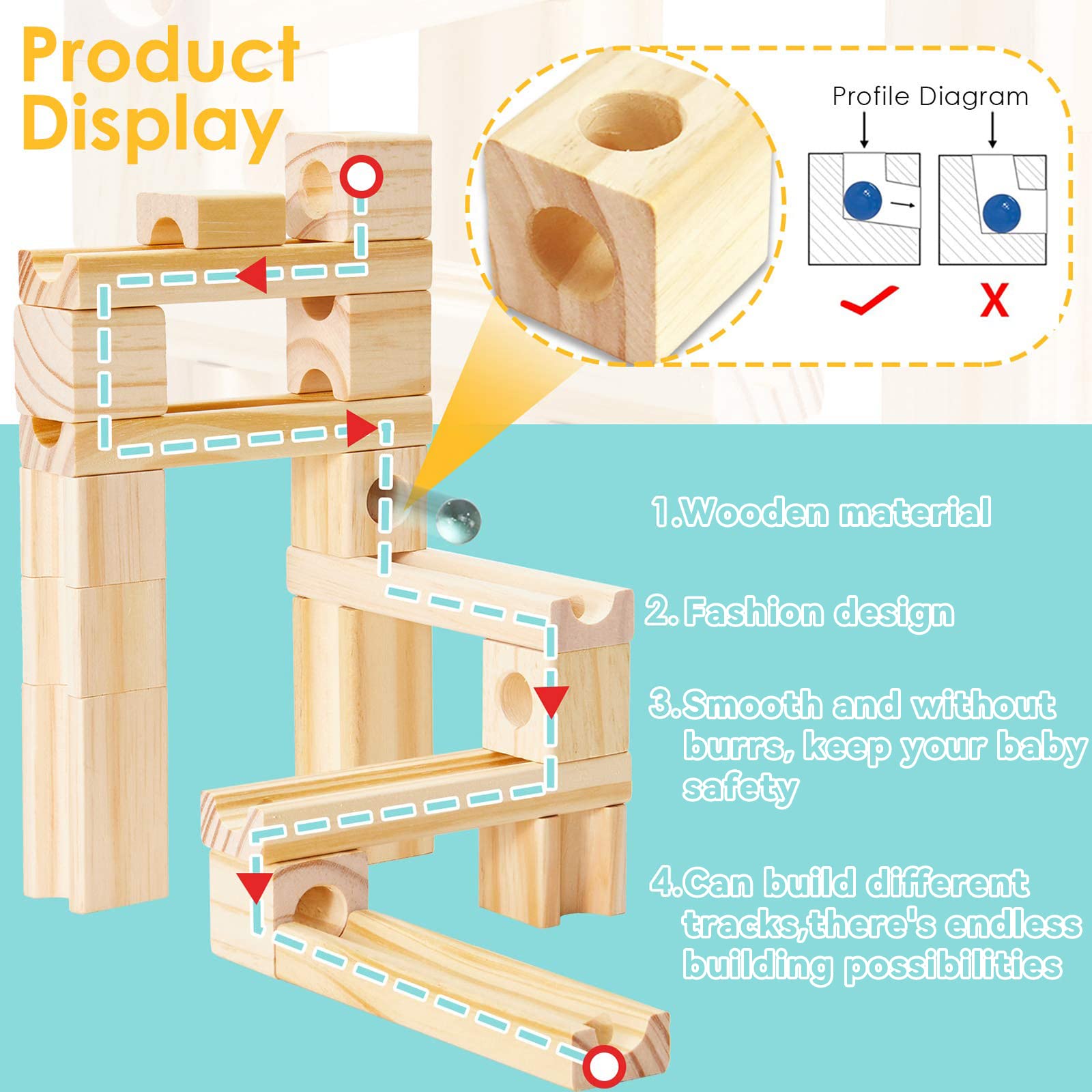 Onshine open-ended play setup sparks imagination and endless track-building possibilities.