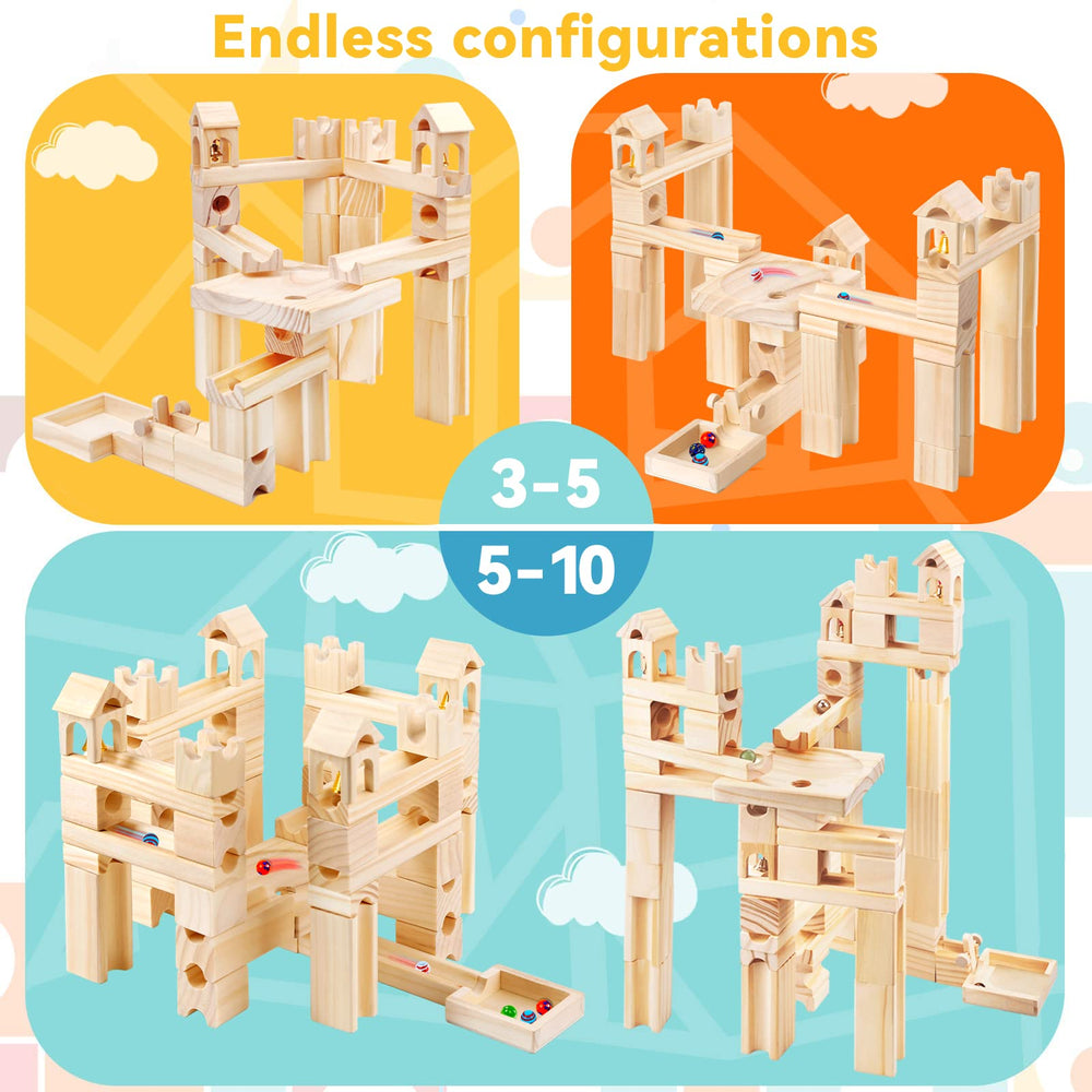 Onshine basic-builder-manual helps kids start marble run exploration safely
