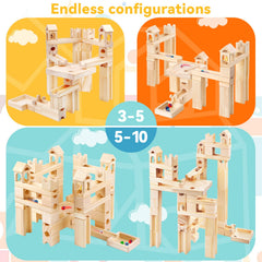 Onshine basic-builder-manual helps kids start marble run exploration safely