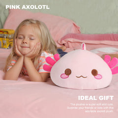 Onsoyours axolotl plush 13-inch size for portable comfort.