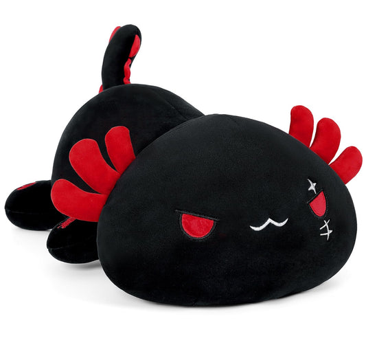 Onsoyours axolotl plush face close-up for soft, comforting hugs.