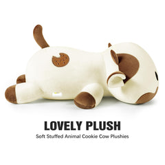 Onsoyours Cow Plush used as bedtime buddy for kids