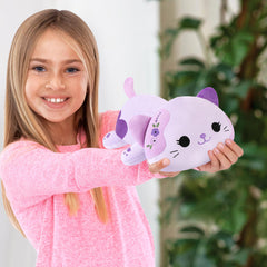Onsoyours lavender cat plush makes a thoughtful gift.