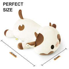 Cozy room setup with Onsoyours Cow Plush as decor and pillow