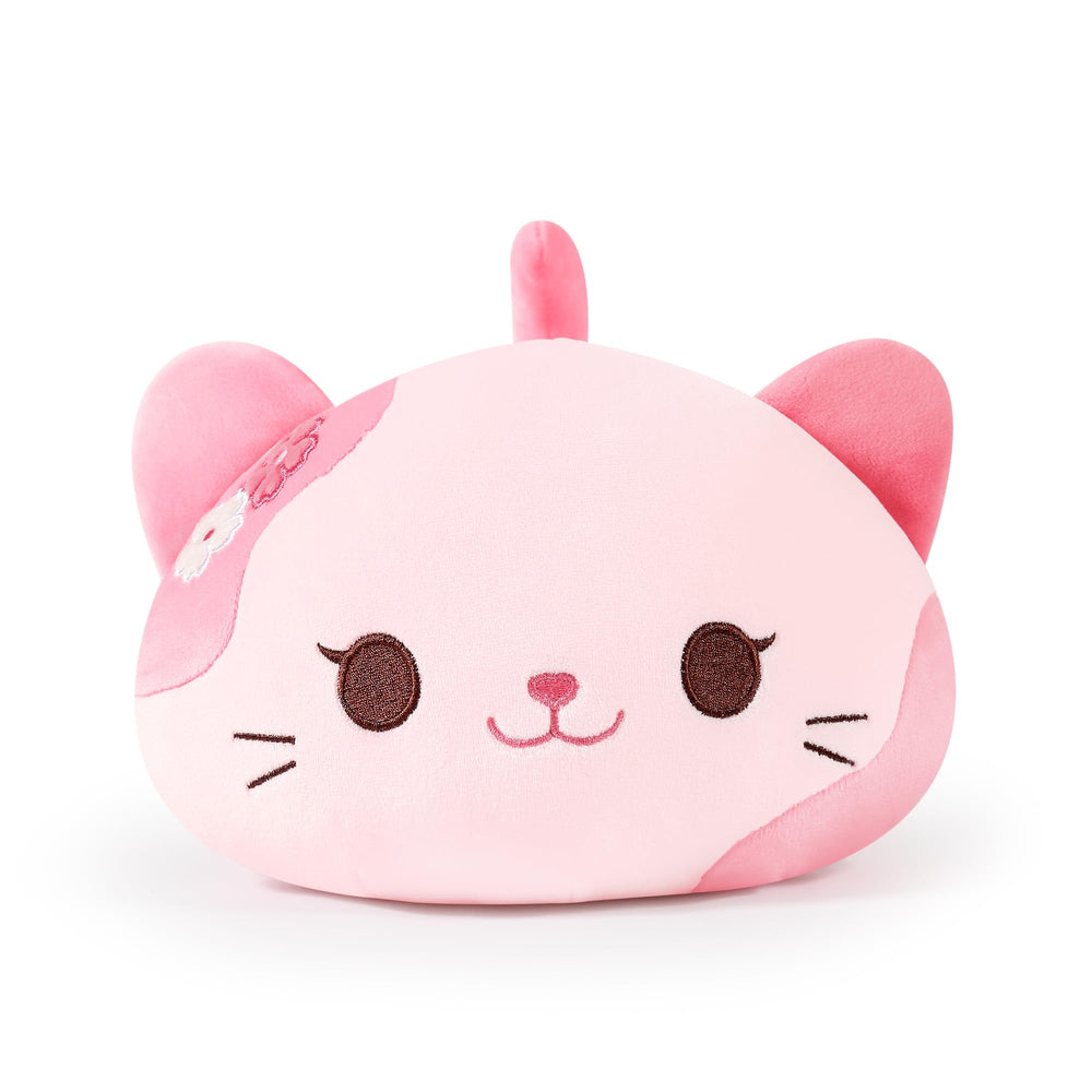 Onsoyours Sakura Cat Plush sakura flower detail adds charm