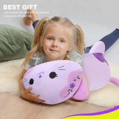 Onsoyours Vacuum-packaged plush ships flat and recovers fullness after unpacking