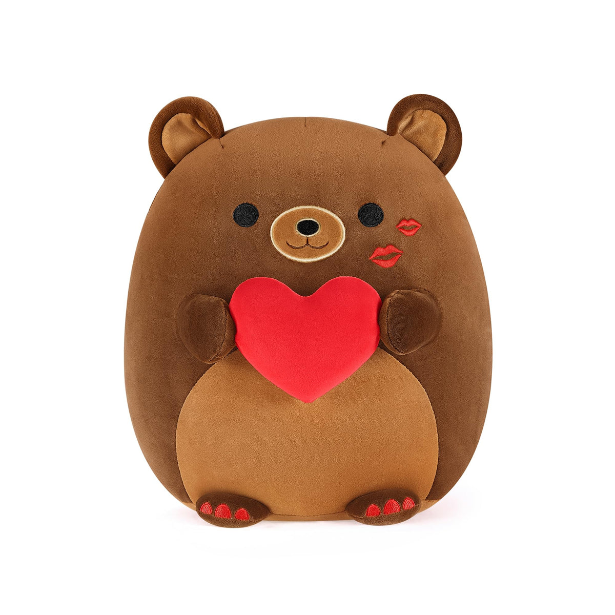 Onsoyours original bear plush with heart hug offers a warm, comforting embrace.