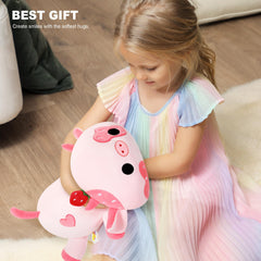 Onsoyours Soft strawberry cow gift idea for birthdays and cozy moments.