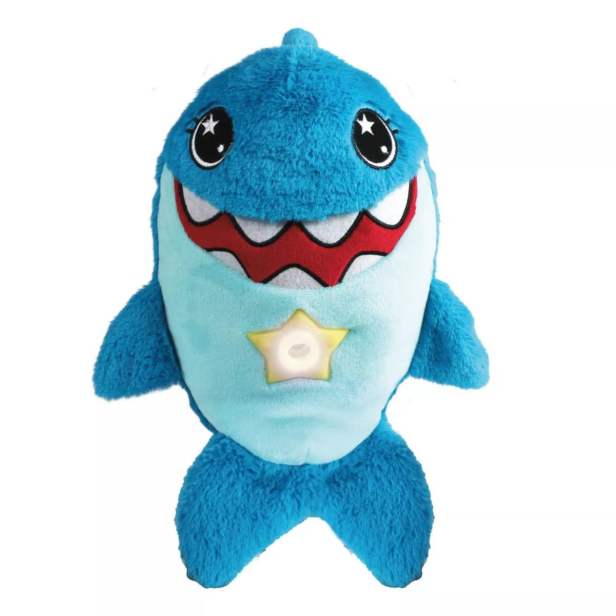 Ontel Star Belly Dream Lites Blue Shark projects stars on the ceiling for calming bedtime ambiance