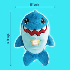 Ontel Star Belly Dream Lites Blue Shark rotating stars fill walls with moving night sky