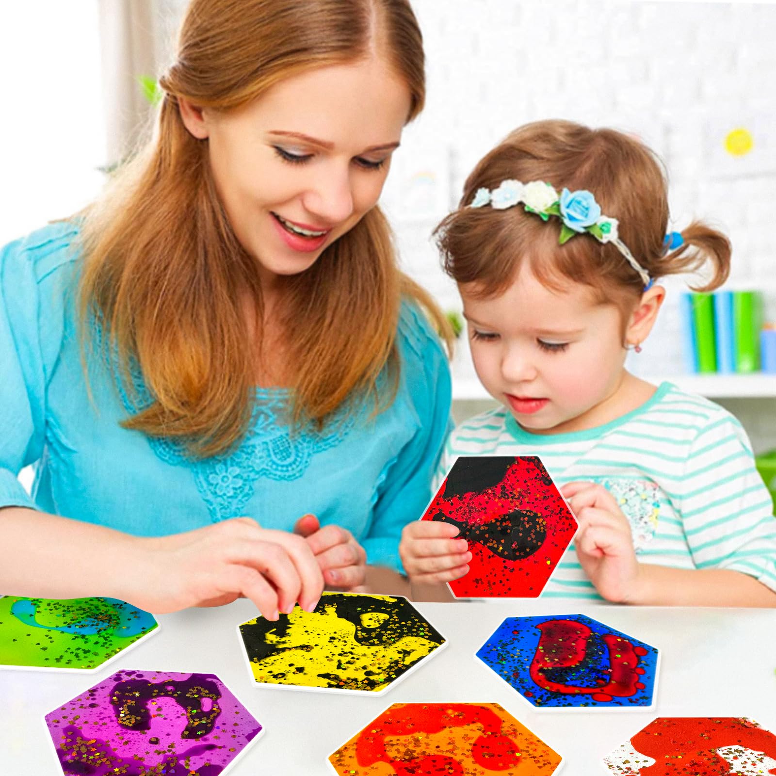 Onyoloy set of 12 promotes classroom focus and interactive learning activities.