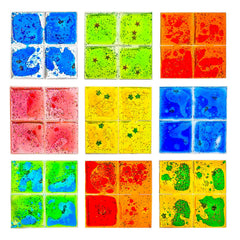 Onyoloy liquid sensory soft gel tile sea creatures glide for calm focus and visual exploration.