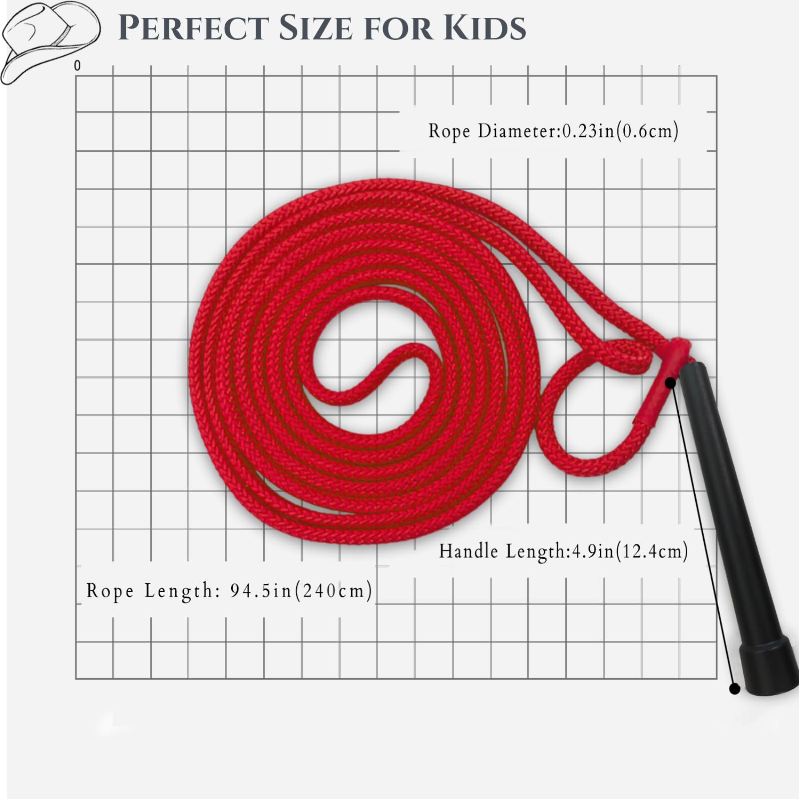 OOHGLITZ Cowboy Lasso Rope makes entertaining gift for kids and social gatherings.