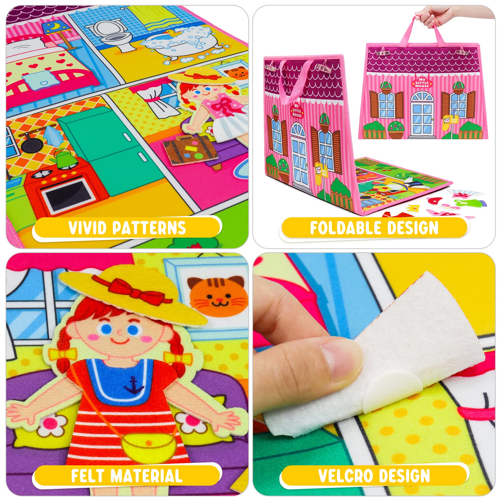 OKOOKO 35-piece outfits spread for imaginative dress-up sessions.