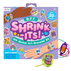 Ooly 24pc shrinking art kit contents for colorful creativity.