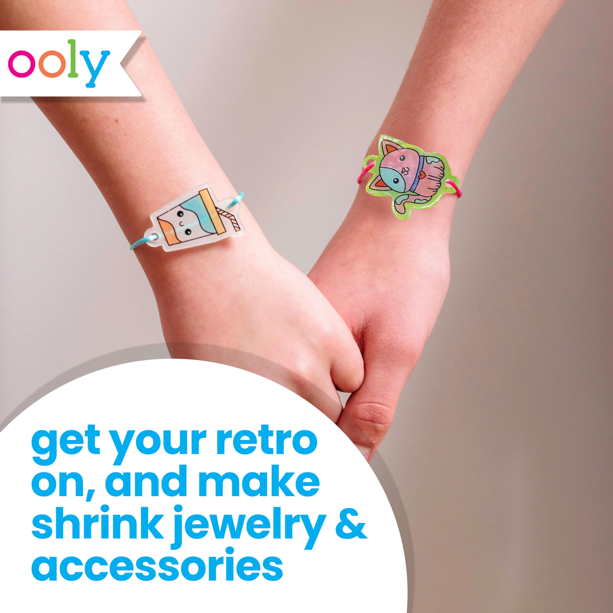 Ooly 8-marker set adds vibrant color to shrink art projects