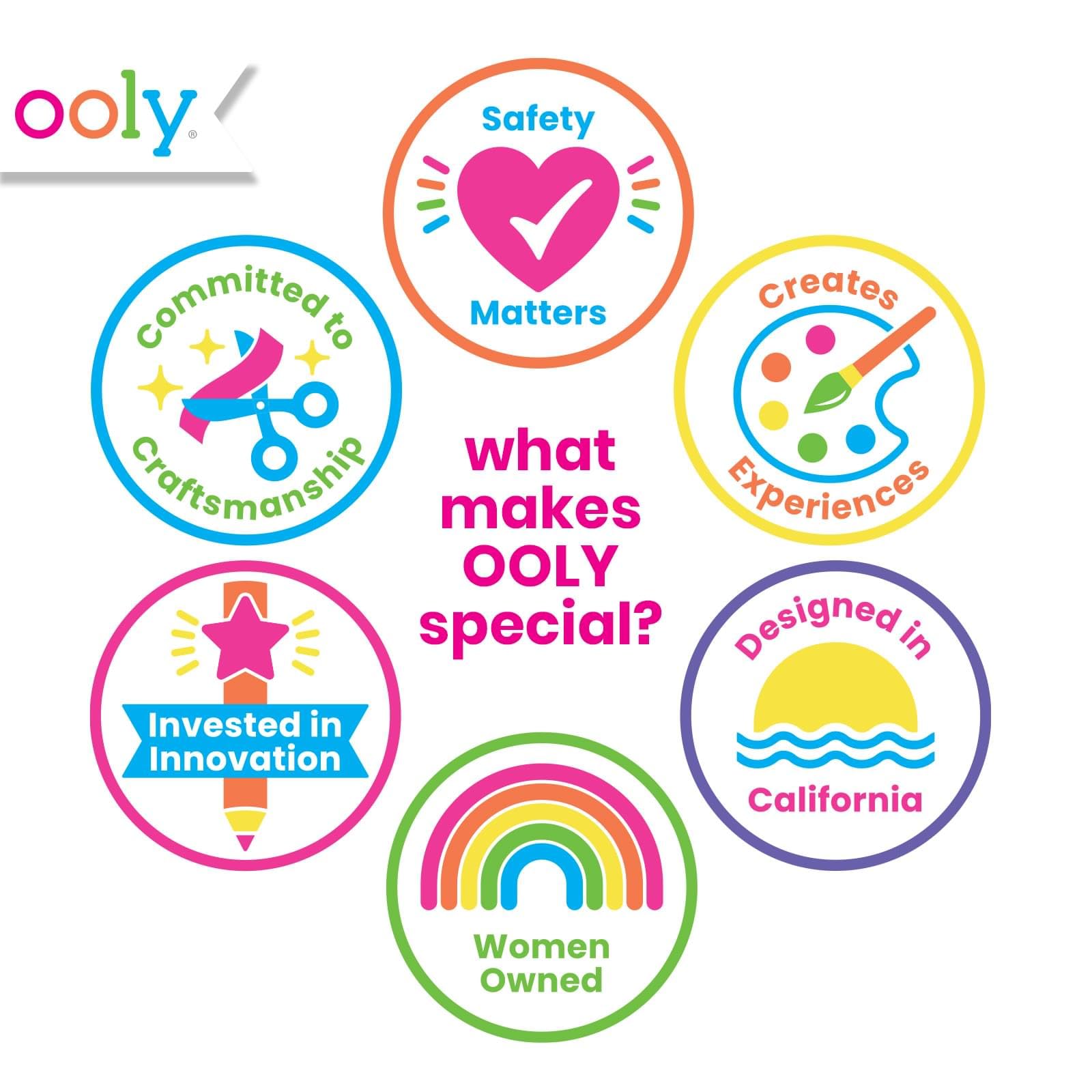 OOLY bright colors inspire imaginative drawings and everyday creativity
