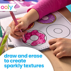 Kids and adults using Ooly markers for drawing, journaling, scrapbooking