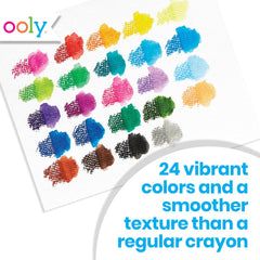 Ooly Smooth Stix paper art for bold illustrations