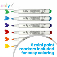 Ooly Snoopy pre-cut charms image showing 20 ready-to-color pieces for instant creativity.