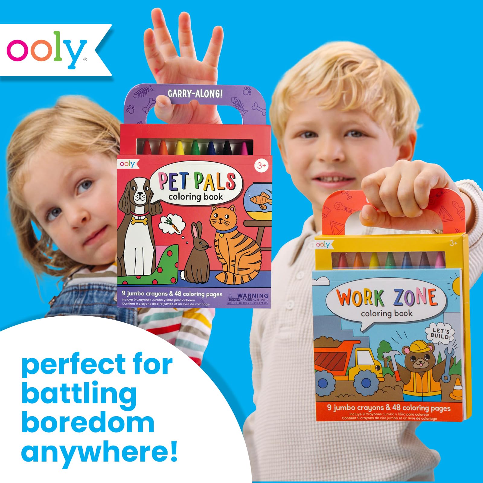 Ooly Pet Pals theme pages invite friendly storytelling adventures.