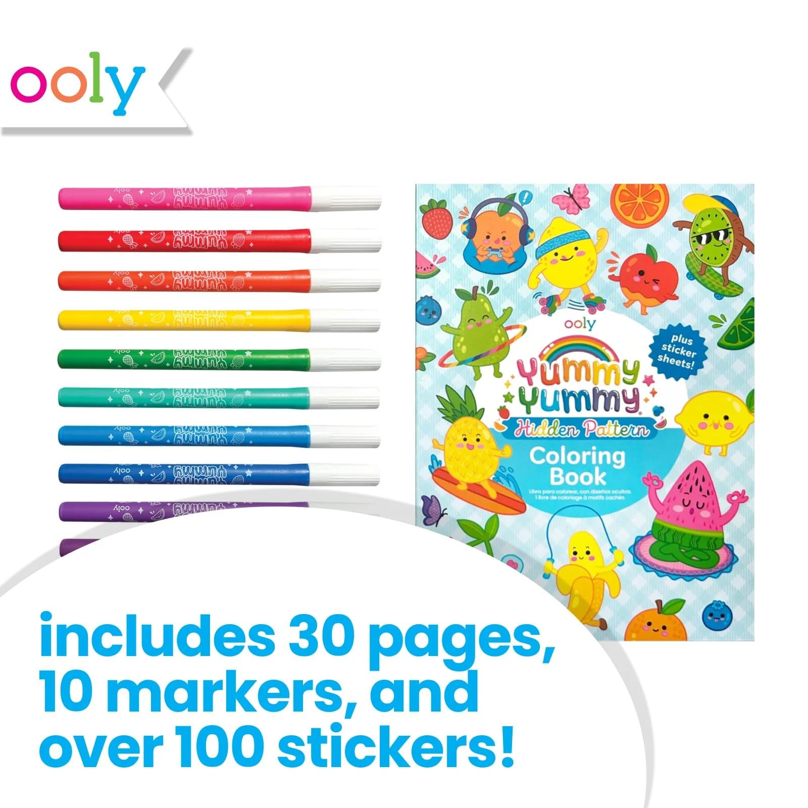 Ooly Yummy Yummy scented stickers add aroma-enhanced fun to crafts.