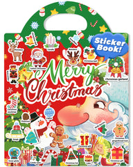 Oomloid Christmas Sticker Book – scene-assembly view encourages hands-on holiday creativity