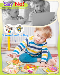 Oomloid Easter chick puzzle design encourages early problem solving in kids