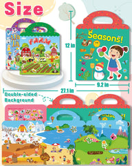 Oomloid gift pack sticker books makes screen-free birthday fun for kids.
