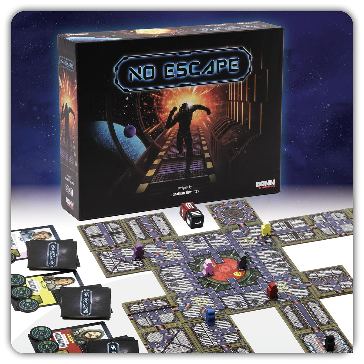 OOMM Games No Escape maze tiles rearrange the board for fresh challenges