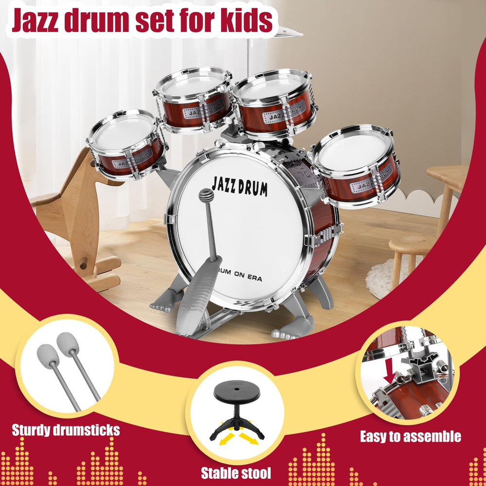 OoneWiser drumsticks help little hands practice timing and coordination
