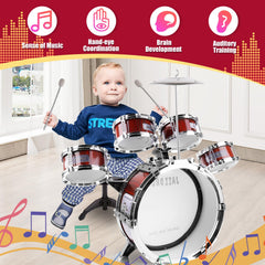 OoneWiser kids drum set snare drums invite expressive play and beat discovery