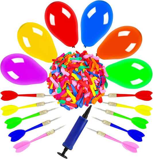 OOTSR Dart Balloon Game Set with 500 balloons for backyard fun