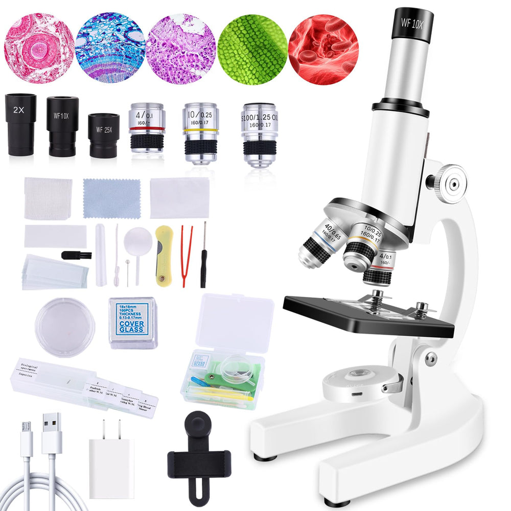 OOZSTAR microscope kid-education-setup for hands-on learning at home