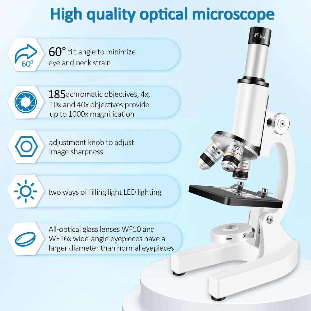OOZSTAR microscope-lab-gift-pack makes a thoughtful classroom or homeschool gift